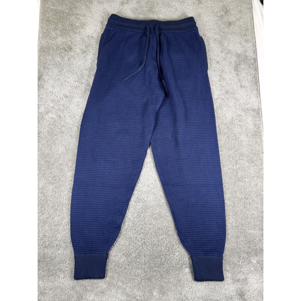 Tommy John Men Sweater Jogger Navy Blazer Medieval Blue Loungewear Size M 401356